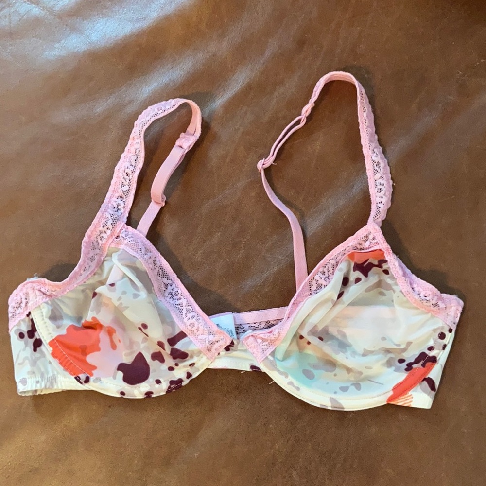 Calvin Klein sheer bra 34B